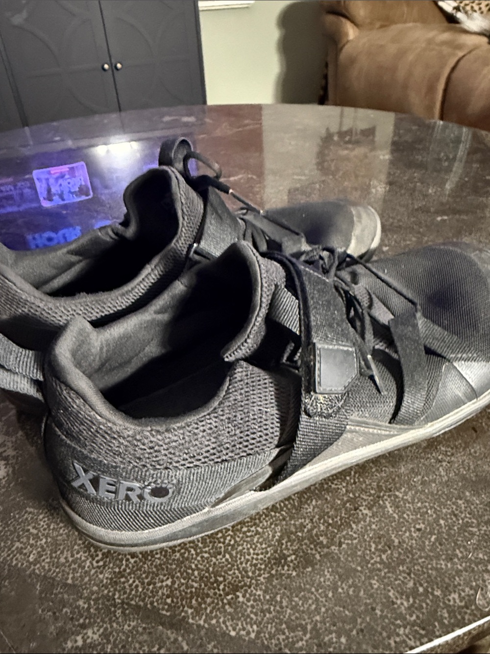 XERO Forza trainer shoes barefoot HIIT lifting training shoes Black Men’s